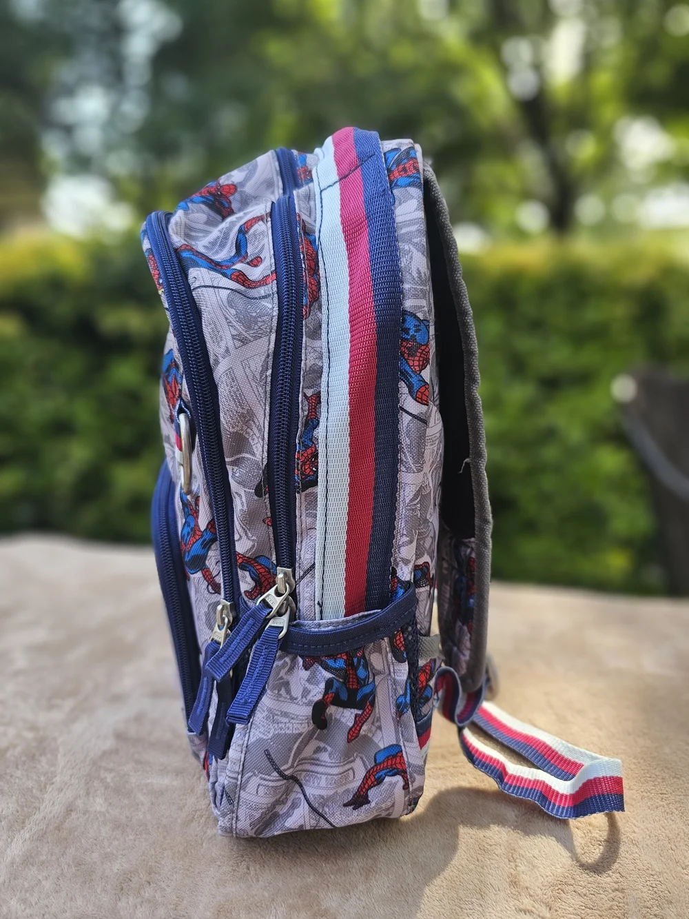 Pottery Barn Kids Spider-Man Kids Backpack - Red & Blue